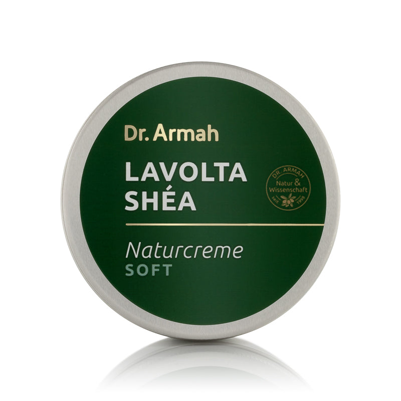 Lavolta Shea Naturcreme Soft mit Sheabutter und Vitamin E für  trockene und sensible Haut