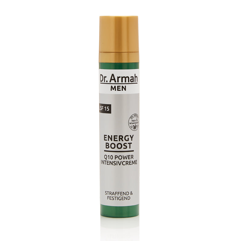 Dr. Armah MEN Energy Boost Gesichtscreme mit Q10, LSF15 und Vitamin E