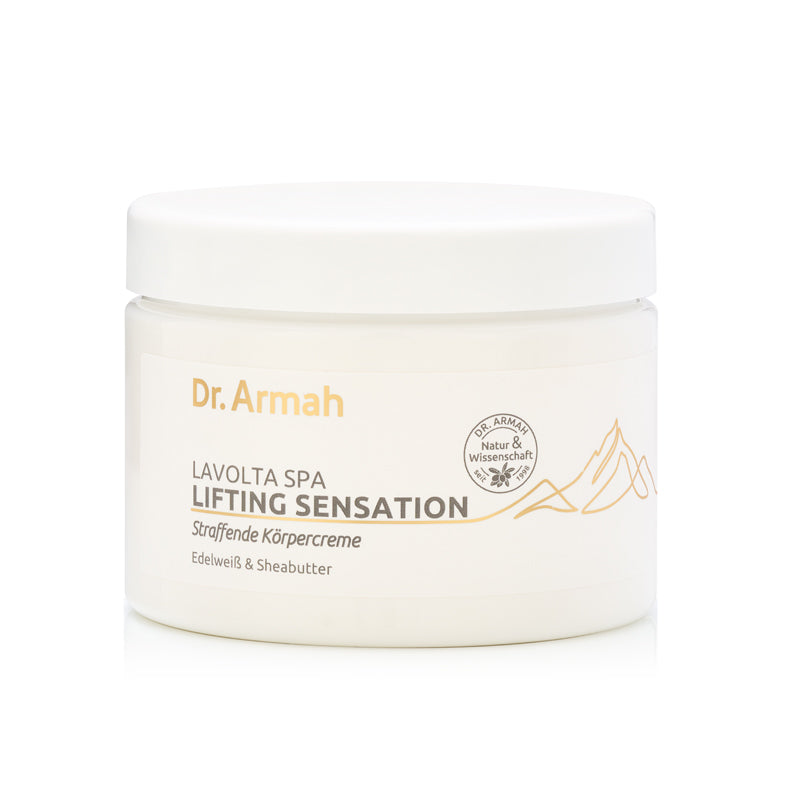 Lavolta Spa Lifting Sensation straffende Anti-Aging Körpercreme mit Edelweiss und Sheabutter