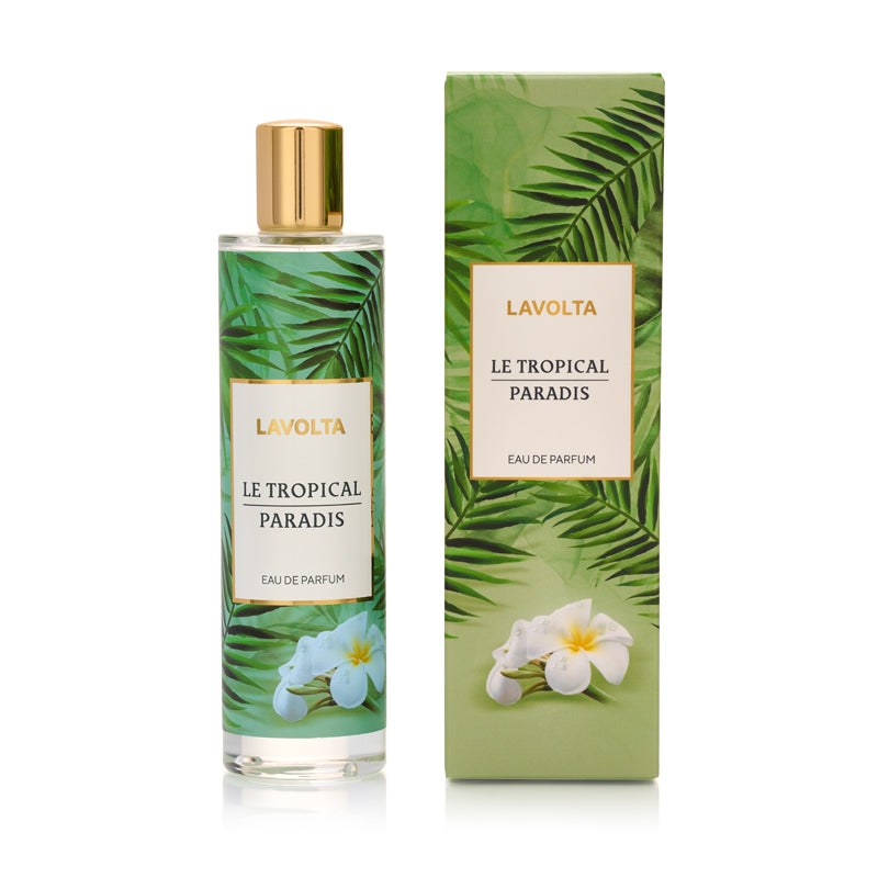 Lavolta Le Tropical Paradis Eau de Parfum mit Kokoswasser, heliotrop, Mandel, Sandelholz und Moschus