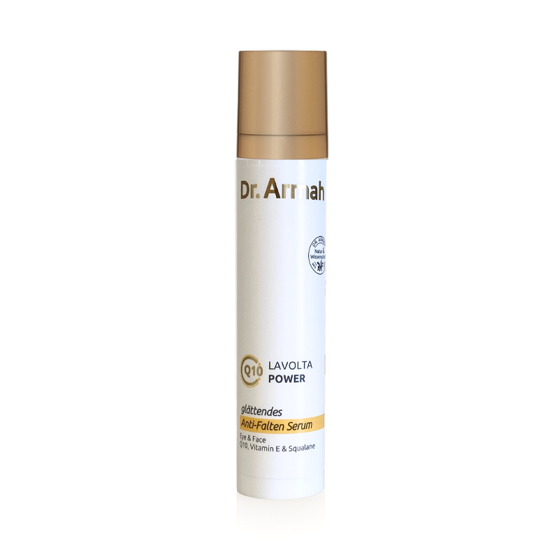 Dr. Armah lavolta Q10 Power Anti-Falten Serum Eye & Face mit Vitamin E und Squalane